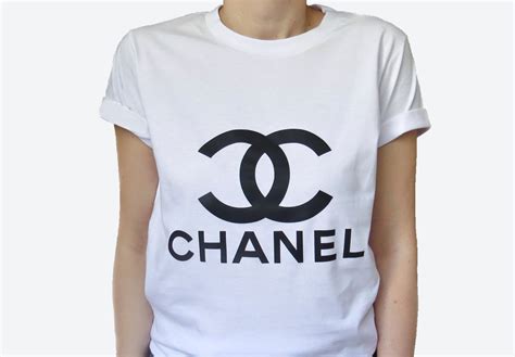 chanel no 1 t shirt|Chanel button up shirt.